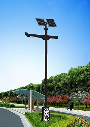 青島LED太陽能路燈安裝,太陽能路燈